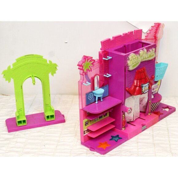 2006 Polly Pocket PollyWorld Rockin' Theme Park Playset Stage Music Fashion Toy - Picture 5 of 5